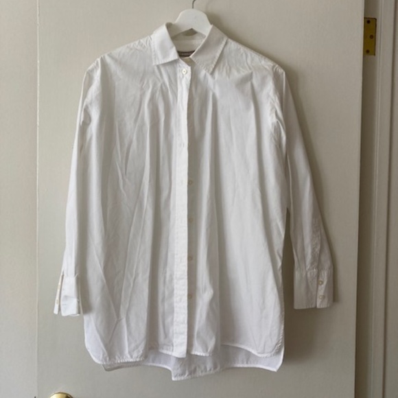 Everlane Tops - Everlane Oxford White Shirt Size 2